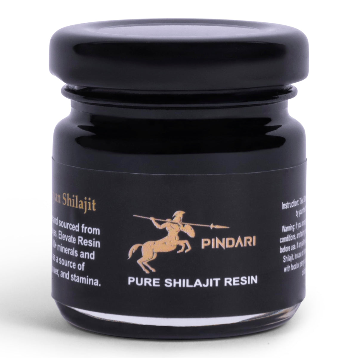 Pindari Résine de Shilajit Pure 500mg vue de face