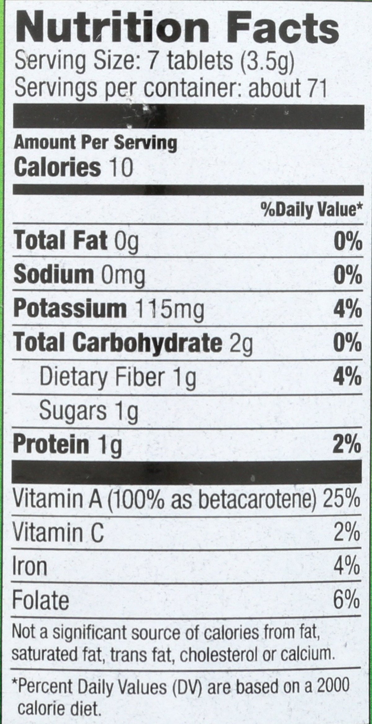 Pines Orge Vert Bio 500 tablettes - packaging
