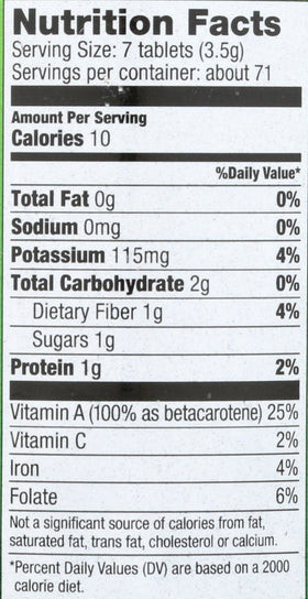 Pines Orge Vert Bio 500 tablettes - packaging