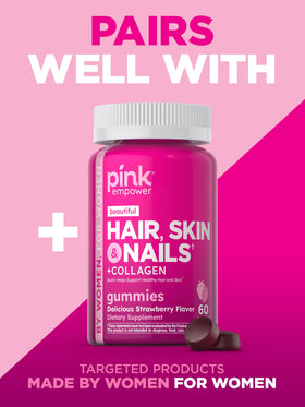PINK gummies vue de côté pour détails