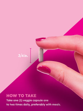 PINK Probiotiques pour Femmes 59g capsules à l'intérieur