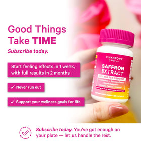 Pink Stork Extrait de Safran - prise de capsules