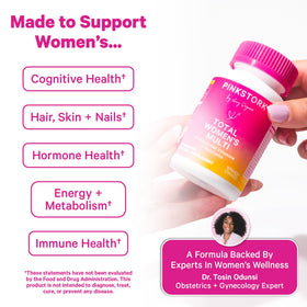 Pink Stork Total Women’s Multi capsules close-up