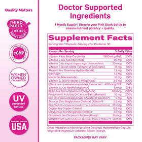 Pink Stork Total Women’s Multi UV-protected bottle