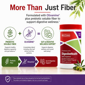 Pinnaclife complément alimentaire en poudre 11,7 g de fibres prébiotiques, vue de dos