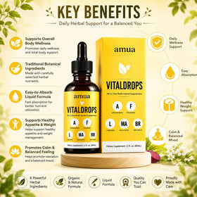 Pipette avec gouttes de Vitaldrops natocore