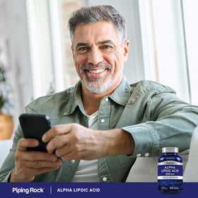 Piping Rock Acide Alpha-Lipoïque 300mg sur une table