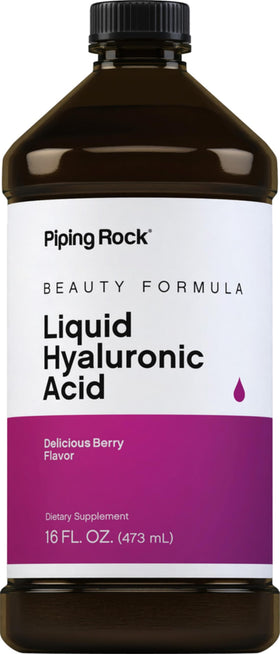 Piping Rock Acide Hyaluronique 100mg 16 fl oz vue avant