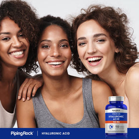 Piping Rock Acide Hyaluronique 100mg gélules ouvertes