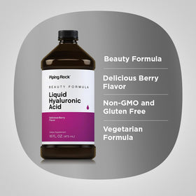 Piping Rock Acide Hyaluronique 100mg vue latérale