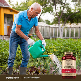 Piping Rock Beta Sitosterol 1200 mg gélules en main