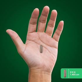 Piping Rock Capsules de Damiana sur une table en bois