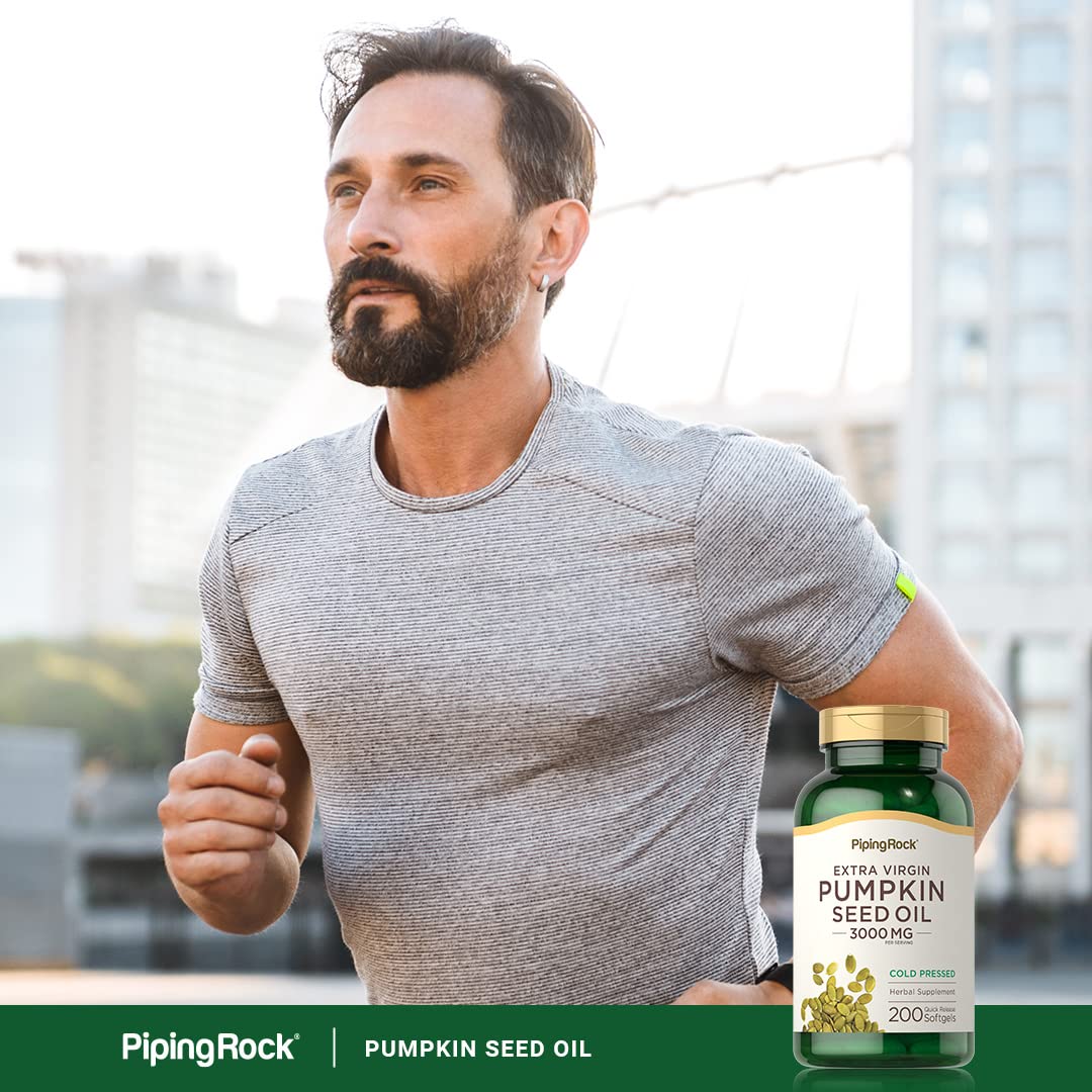Piping Rock Capsules Huile de Graines de Citrouille dosage