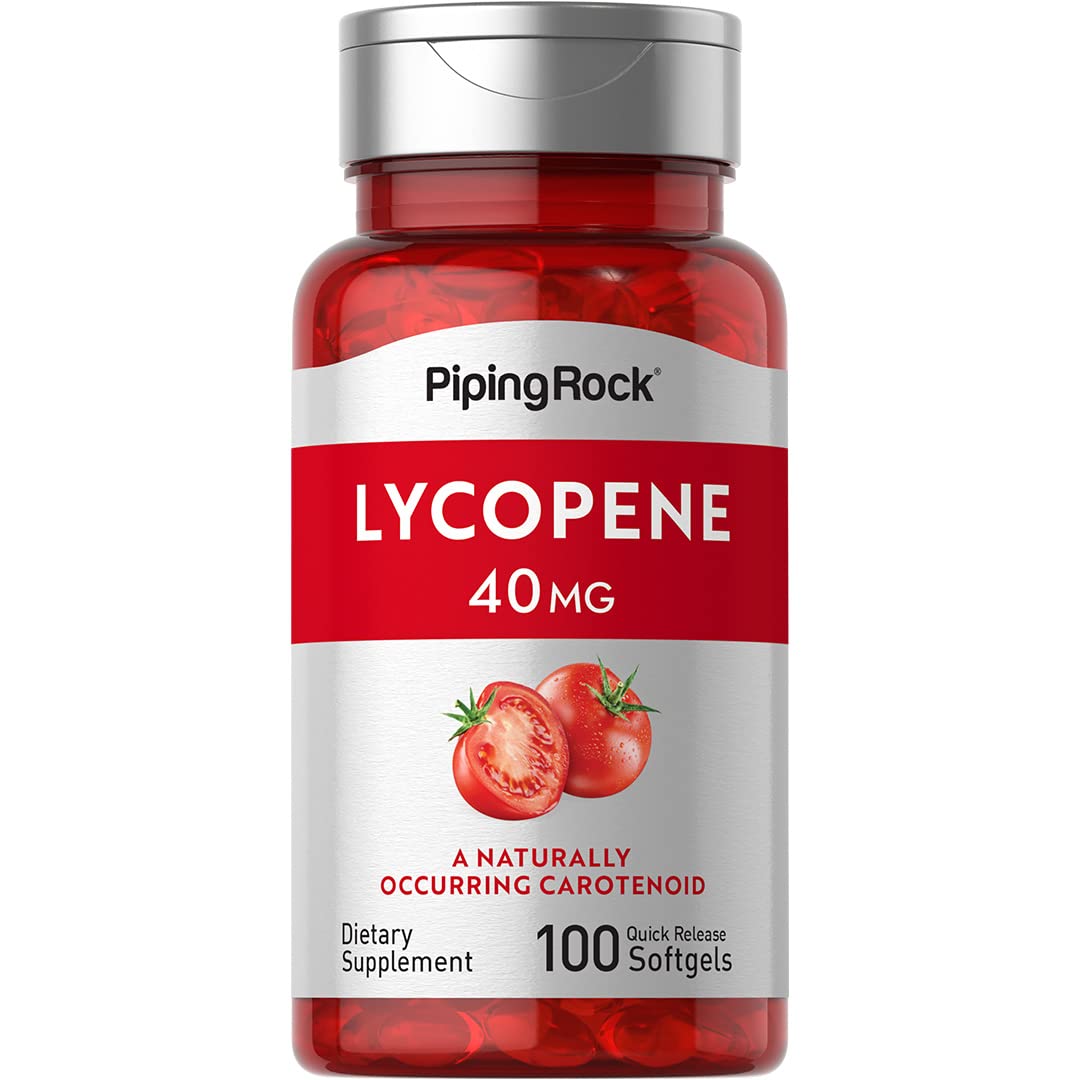 Piping Rock Complément de Lycopène 40 mg - Flacon avant