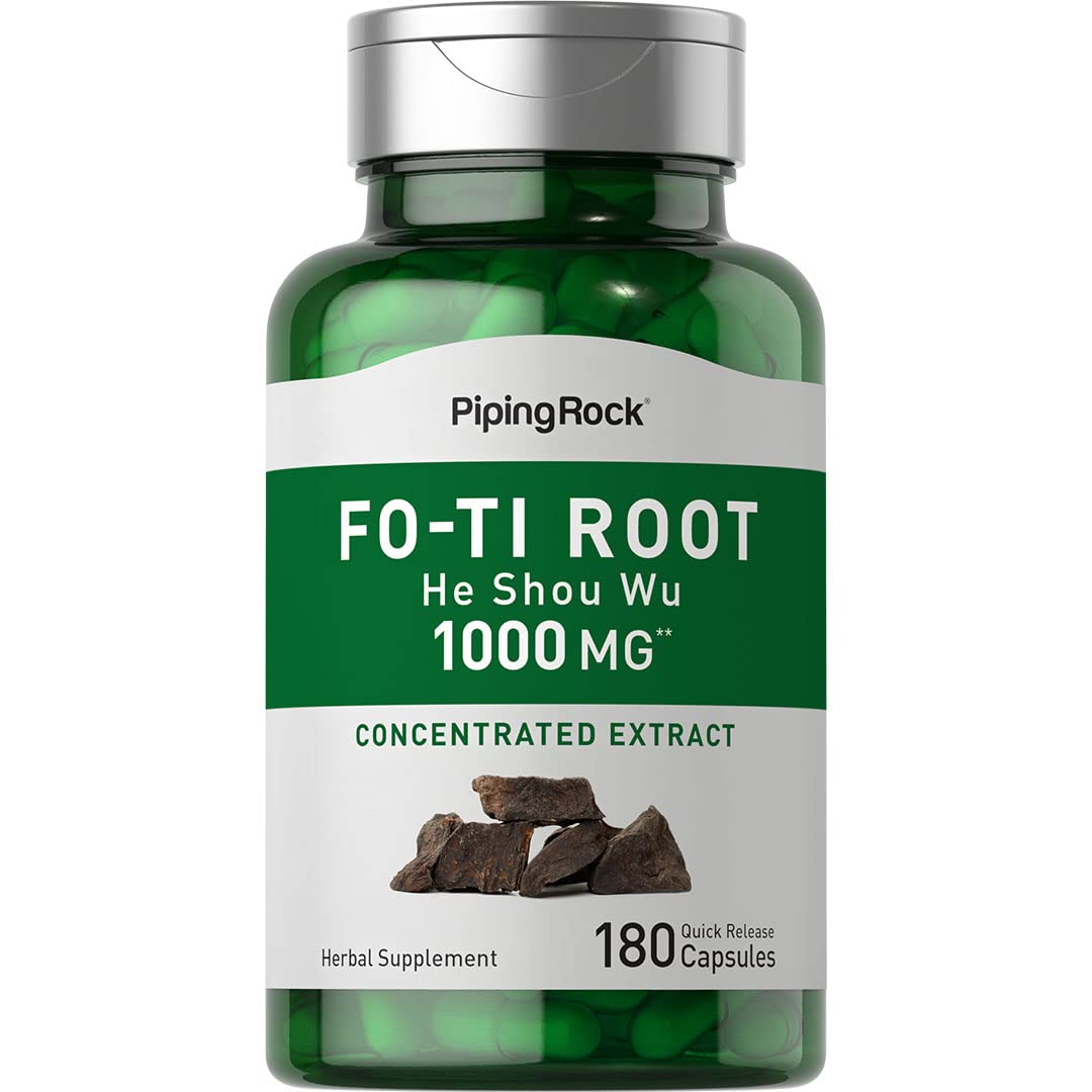 Piping Rock Complément Fo-Ti 180 Capsules vue avant