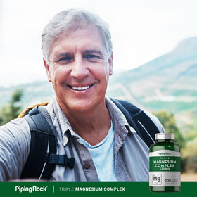 Piping Rock Complexe de Magnésium Triple 420 mg 200 Capsules et ses ingrédients
