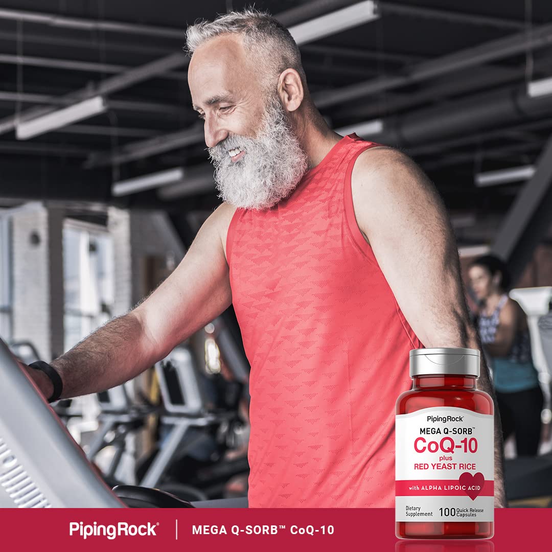 Piping Rock CoQ10 120mg capsules avec d'autres compléments