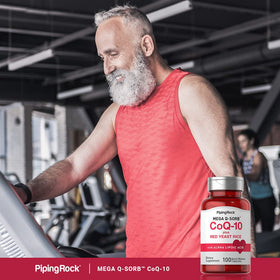 Piping Rock CoQ10 120mg capsules avec d'autres compléments