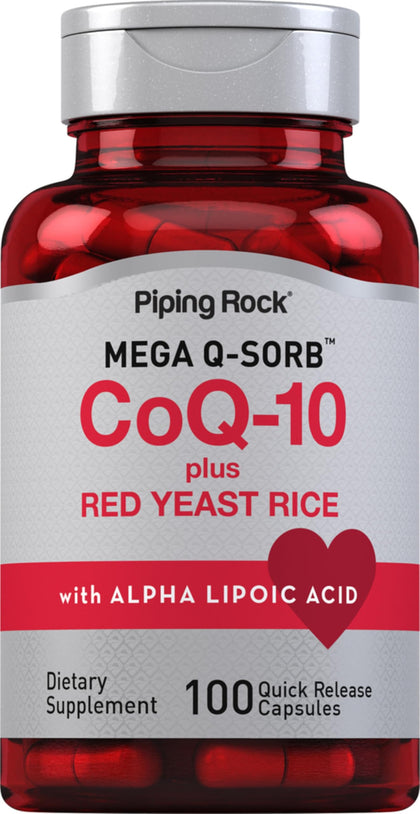 Piping Rock CoQ10 120mg capsules vue de face