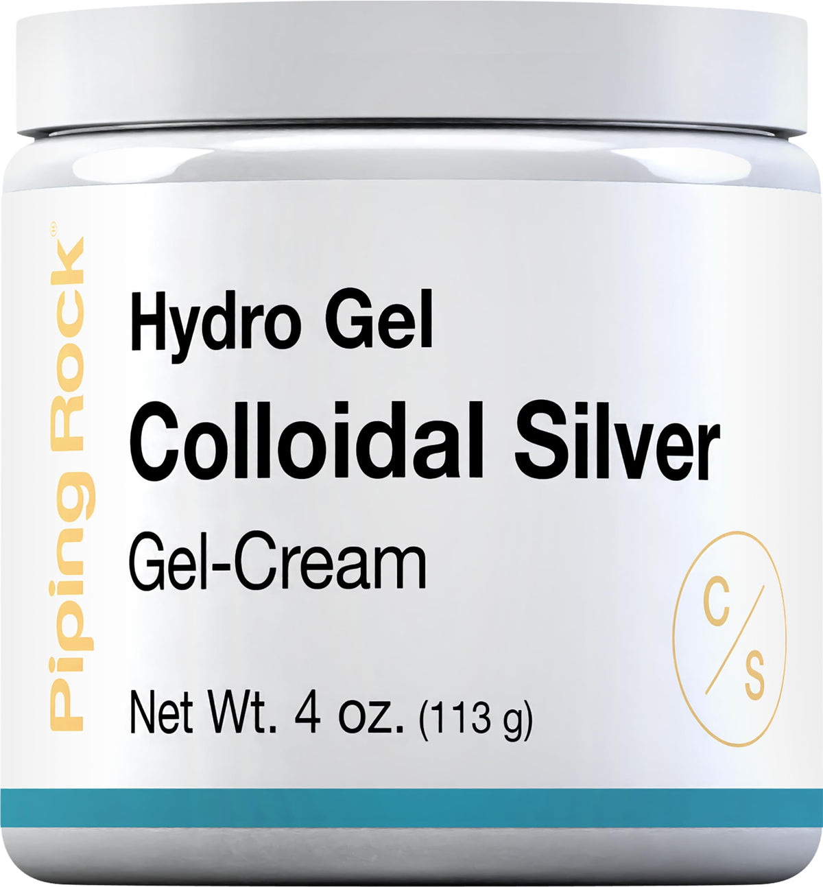 Piping Rock Crème de Silice Colloïdale 4 oz vue avant