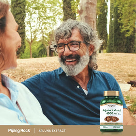 Piping Rock Extrait d'Arjuna 120 Capsules avec dosage