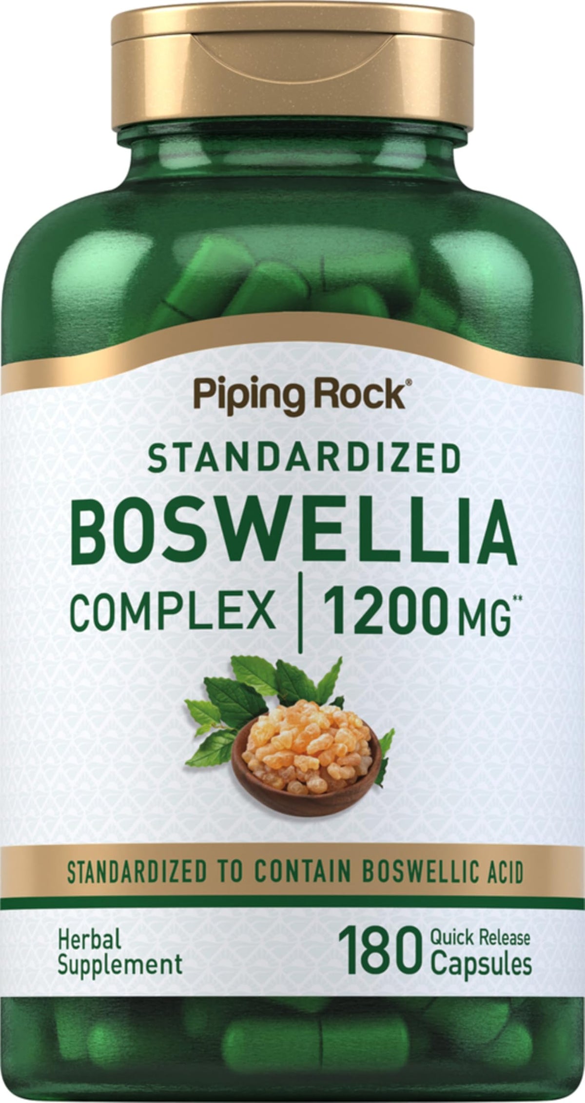 Piping Rock Extrait de Boswellia Serrata capsules 180 unités