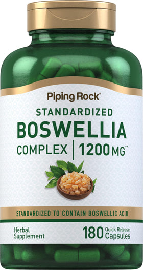 Piping Rock Extrait de Boswellia Serrata capsules 180 unités