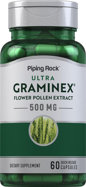 Piping Rock Extrait de Pollen de Fleurs 500mg - Emballage avant