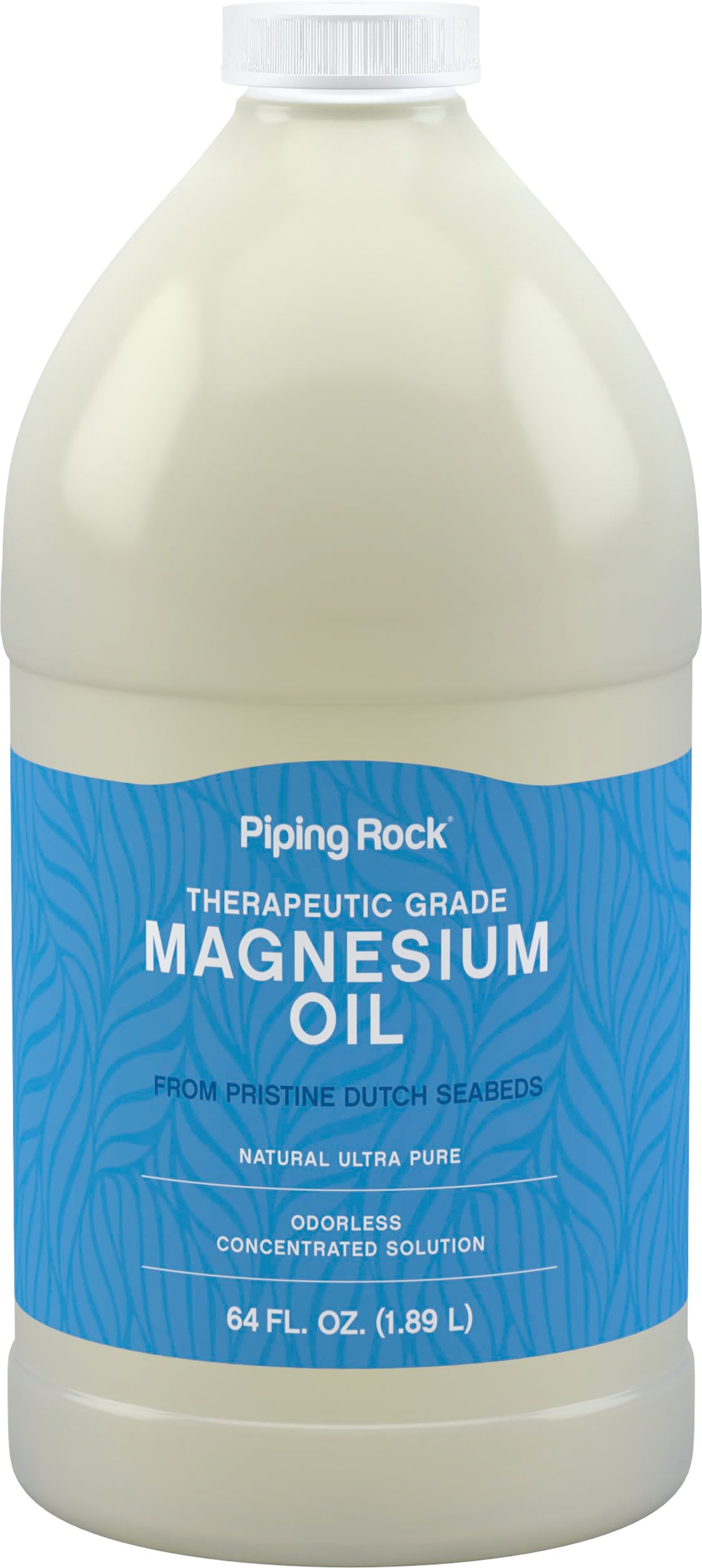 Piping Rock Huile de Magnésium Pure 64oz vue de face