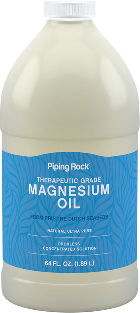 Piping Rock Huile de Magnésium Pure 64oz vue de face
