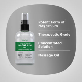 Piping Rock Huile de Magnésium Pure 8 Fl Oz en contexte d'utilisation