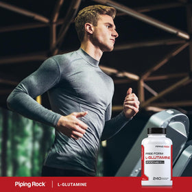 Piping Rock L-Glutamine 240 capsules côté