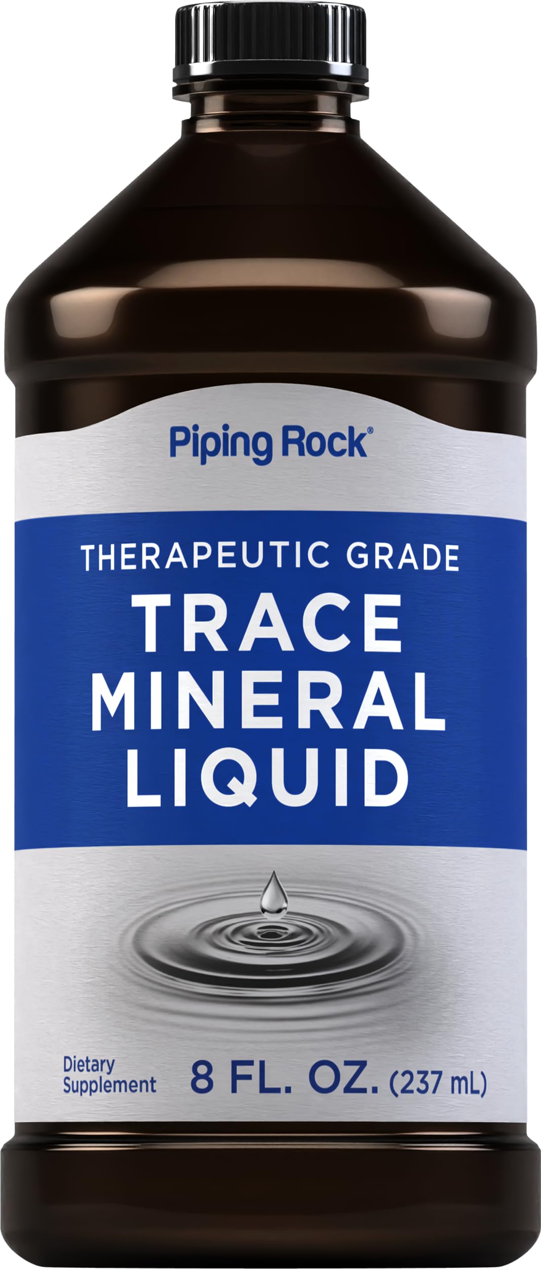 Piping Rock Minéraux Trace Liquide 340g vue de face avec étiquette