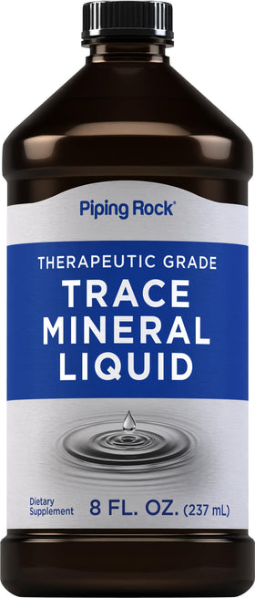 Piping Rock Minéraux Trace Liquide 340g vue de face avec étiquette