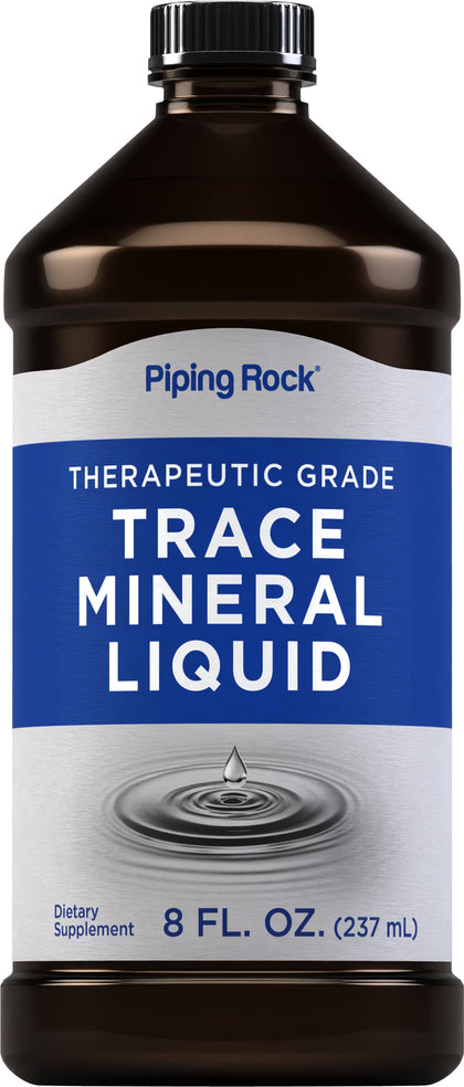 Piping Rock Minéraux Trace Liquide 340g vue de face avec étiquette