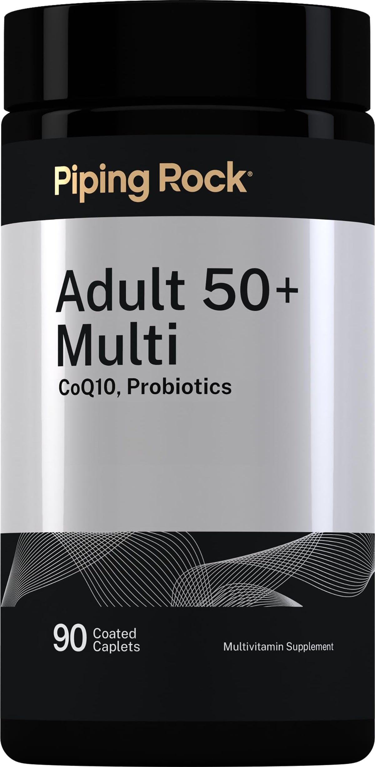 Piping Rock Multivitamines 50+ 90 comprimés enrobés