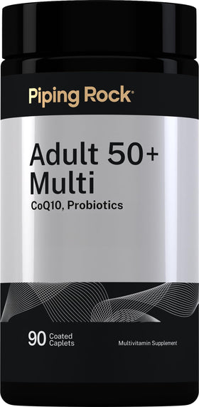 Piping Rock Multivitamines 50+ 90 comprimés enrobés