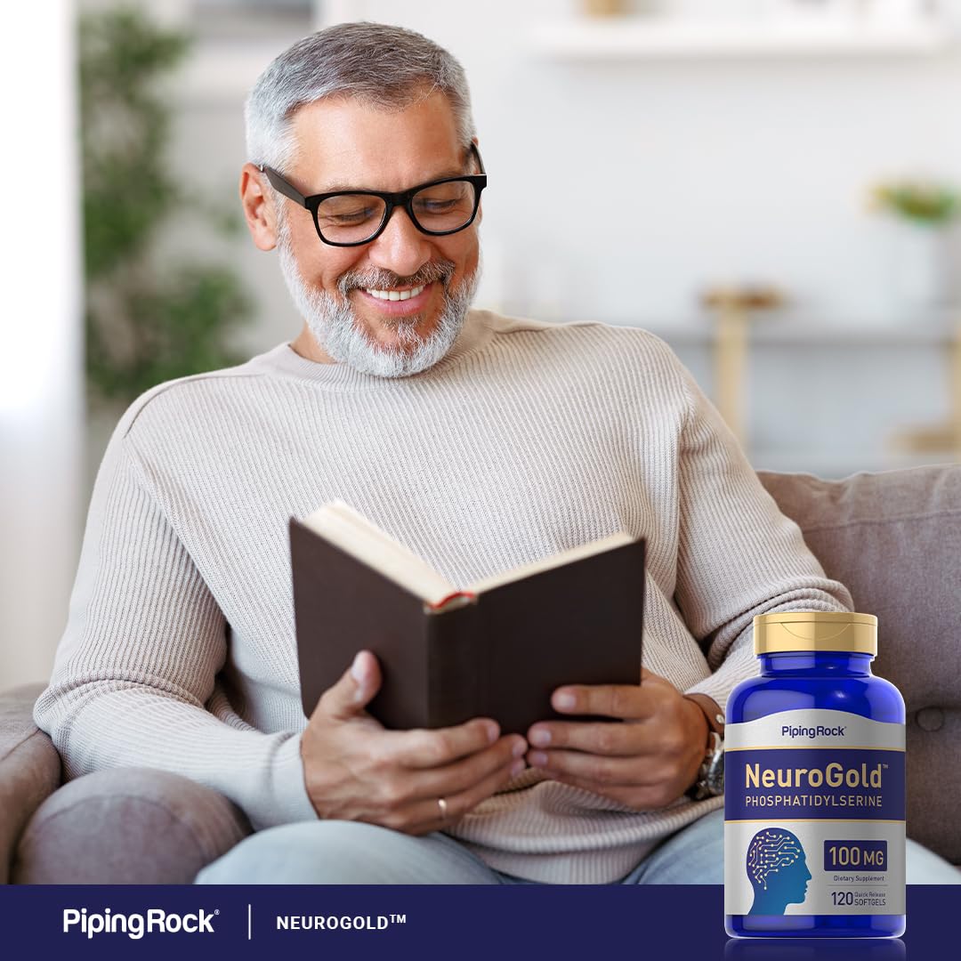 Piping Rock Phosphatidylserine 100 mg gélules molles avec des ingrédients