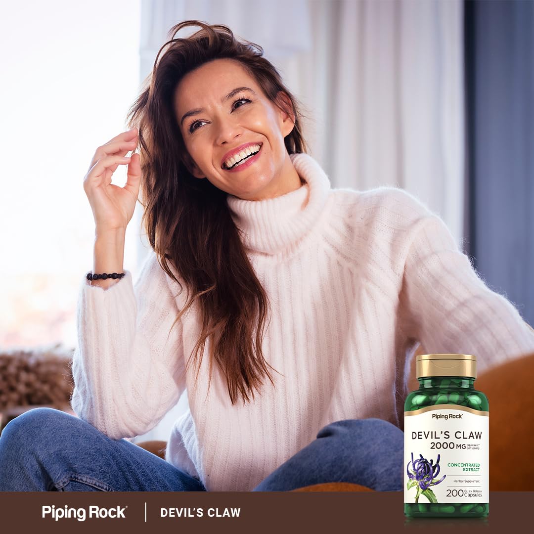 Piping Rock Piqure de Diable 200 Capsules arrière
