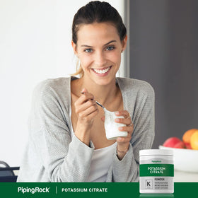 Piping Rock Poudre de Citrate de Potassium 454g - vue de côté