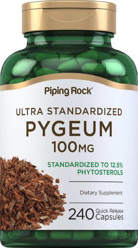 Piping Rock Pygeum 100mg 240 capsules vue de face
