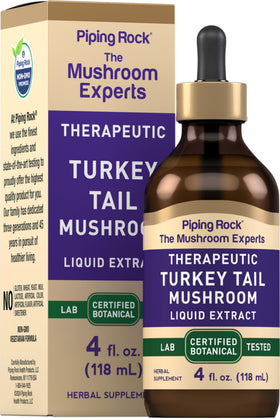 Piping Rock Teinture de Champignon Turkey Tail 118 ml vue avant