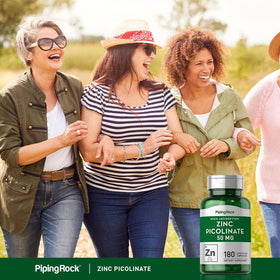 Piping Rock Zinc Picolinate 180 capsules avec une cuillère