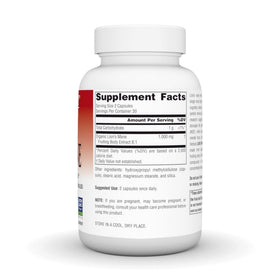 Planetary Herbals Lion's Mane capsules sur une table
