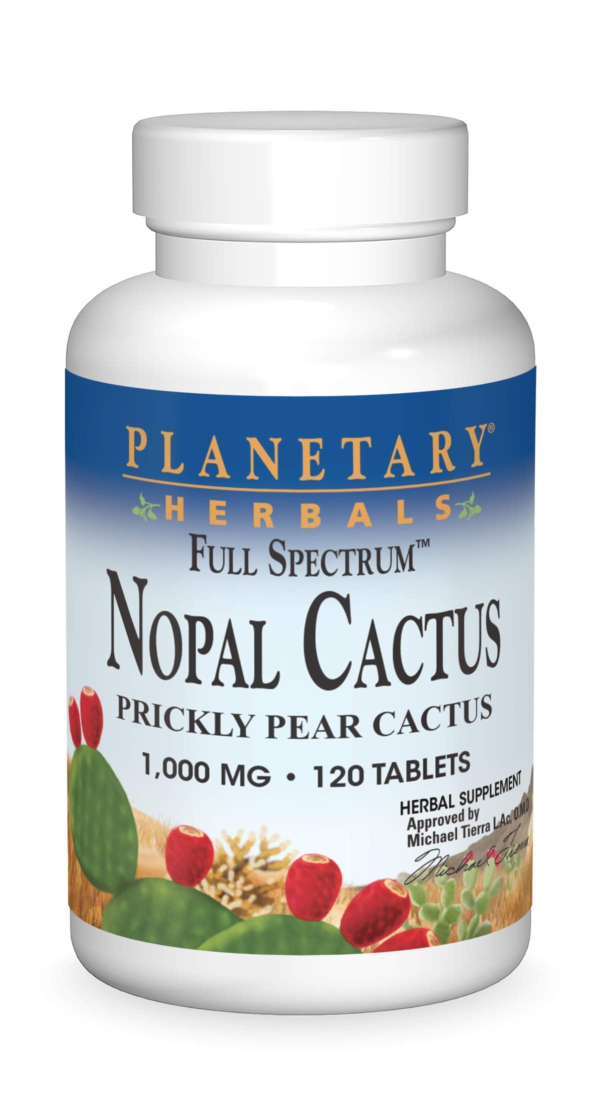 Planetary Herbals Nopal Cactus 1000 mg boîte avant