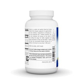 Planetary Herbals Triphala Gold 550mg 120 Veggi Caps opened bottle