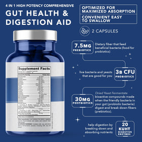 PLANT.O NUTRITION Complément Alimentaire 4-en-1 capsules