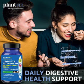 PLANTFUL RESEARCH Compléments Alimentaires 4-en-1 60 Capsules en gros plan