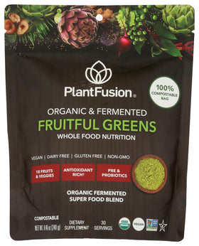 PlantFusion Complément Alimentaire Fermenté de Fruits et Légumes 259g vue de face