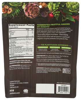 PlantFusion Complément Alimentaire Fermenté de Fruits et Légumes 259g emballage